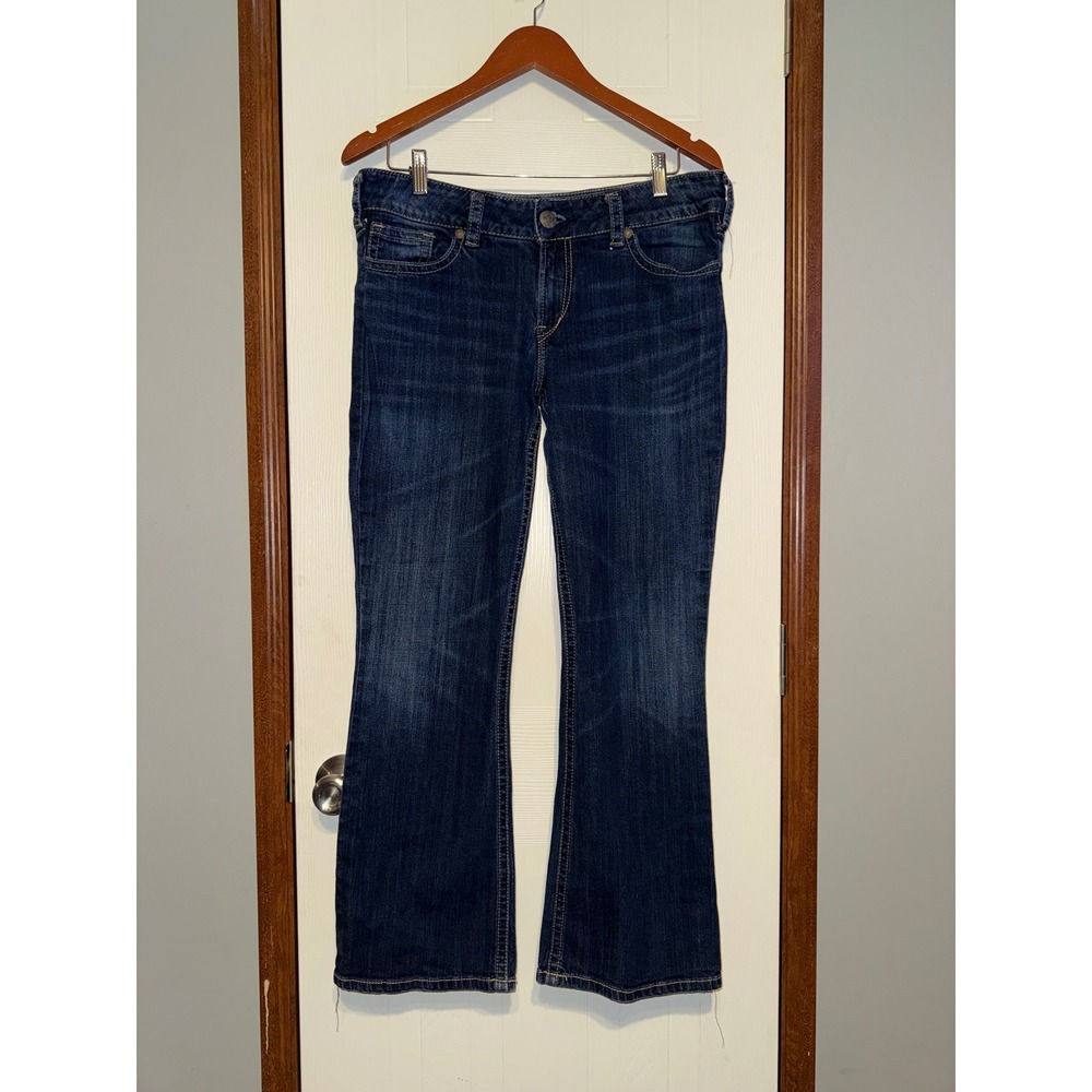 Silver Jeans Co Suki Mid Rise Bootcut Jeans Dark Wash W32 L30 L9516SDA420